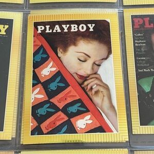 90s Vintage Playboy Chromium Cover Card Collectors 1995 #05